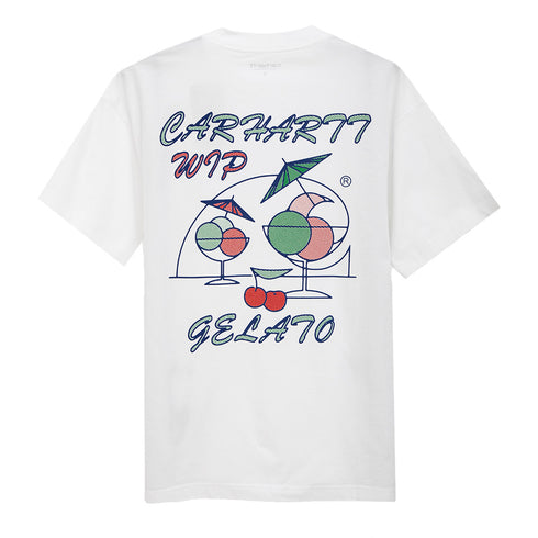 Carhartt WIP S/S Gelato T-Shirt White I033639 Degli Uberti